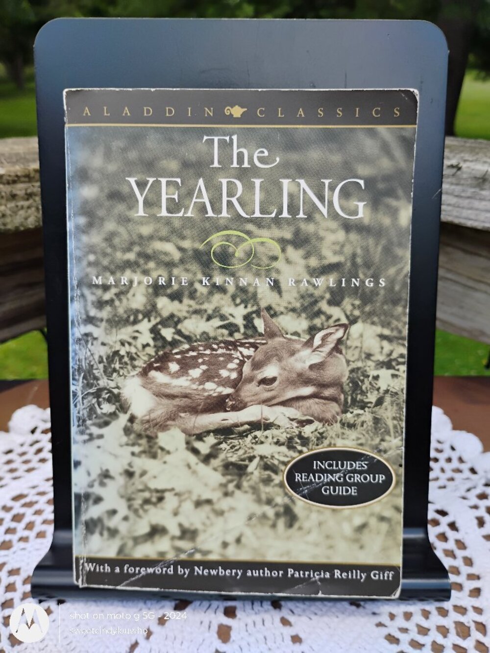 The Yearling by Marjorie Kinnan Rawlings 1st Aladdin paperback book ed 2001